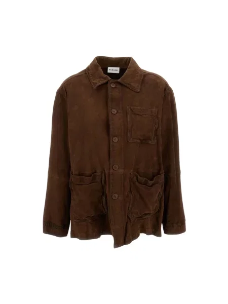 Kurtka Parosh zamszowa brązowa