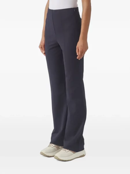 Pantaloni Max Mara evazate albastru