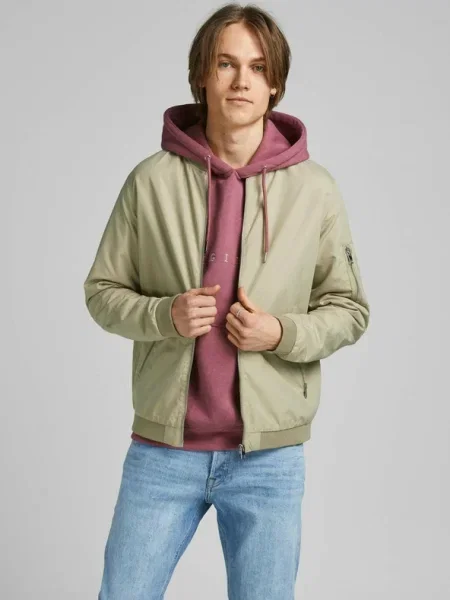 Jack & Jones Rush Jachetă Bej maro