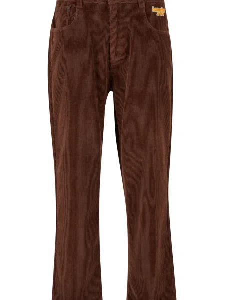 HOMEBOY Hlače hrđavo smeđa