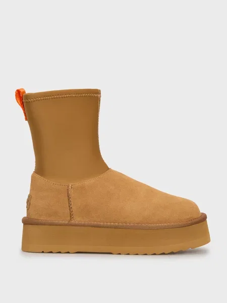 Замшевые сапоги Prpy коричневые