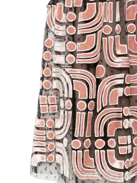 Kamizelka Biyan z nadrukiem różowa