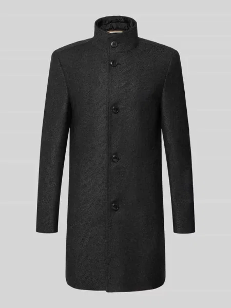 Krój regular fit krótki płaszcz z mieszanka wełny model H-HYDE' Boss