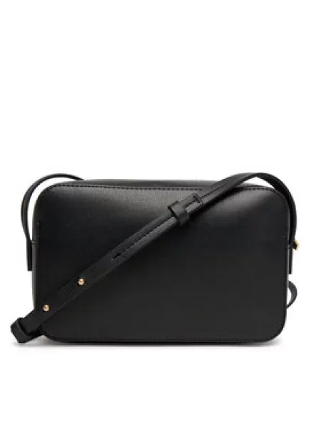 Calvin Klein Ročna torba Foil Logo Elongated Camera Bag črna