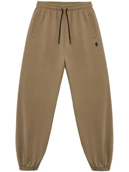 Pantaloni Marcelo Burlon County Of Milan alergare conici maro