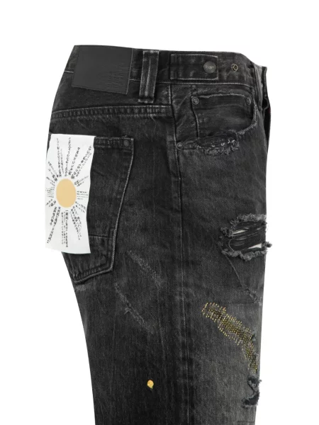 Pantaloni scurți Mastercraft Union rupți negru