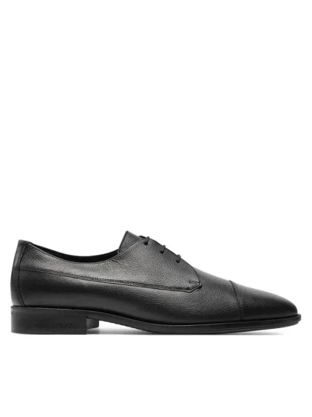 BOSS BLACK De piele pantofi derby COLBY negru