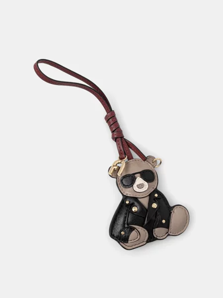 Furla Obesek Rider Bear CN črna
