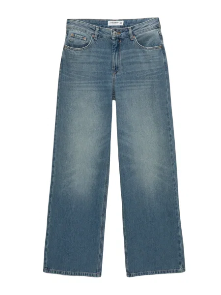 Pull&Bear Kavbojke moder denim