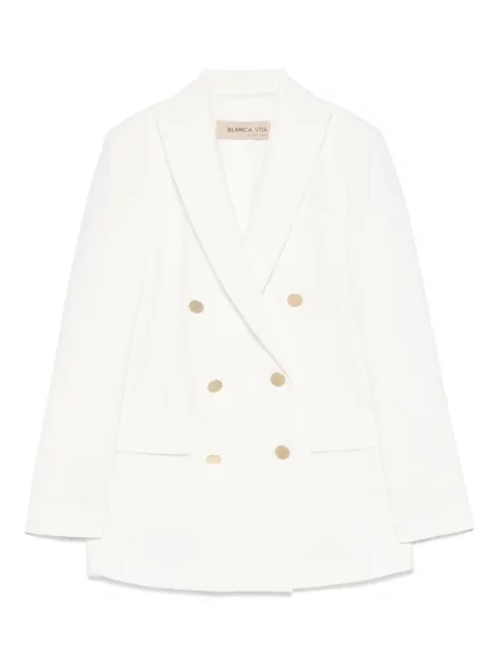 Marynarka Blanca Vita dwurzędowa biała