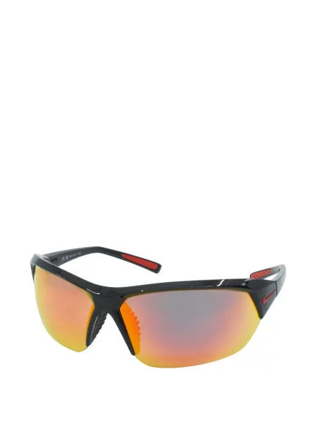 Ochelari de soare Nike de catifea cu autograf retro alb
