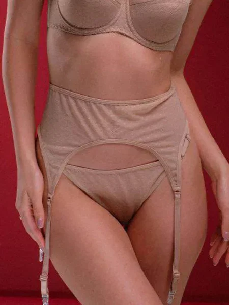 Женские однотонные трусики STRING RENATA SKIN бежеві