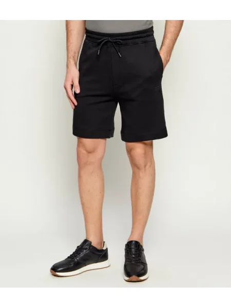 BOSS ORANGE Pantaloni scurți Sewalk negru