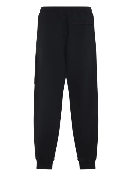 Pantaloni Stone Island cu strasuri alergare negru