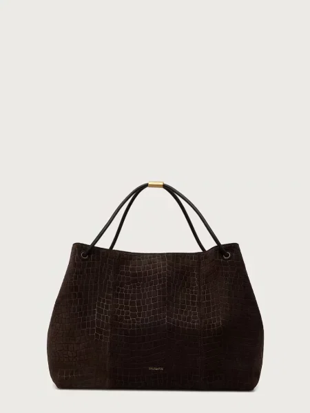 Trussardi сумка-шопер шкіряна
