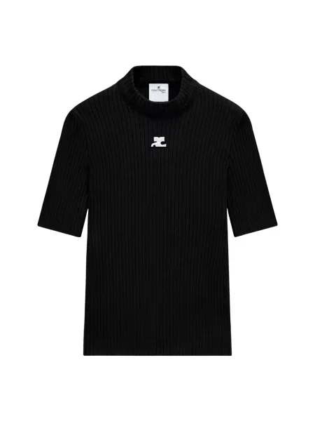 Sweter Courreges czarny