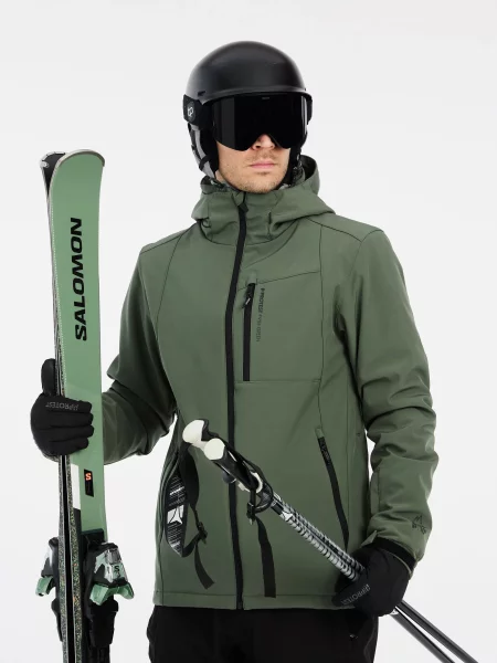 Jeździć na nartach kurtka narciarska Protest khaki