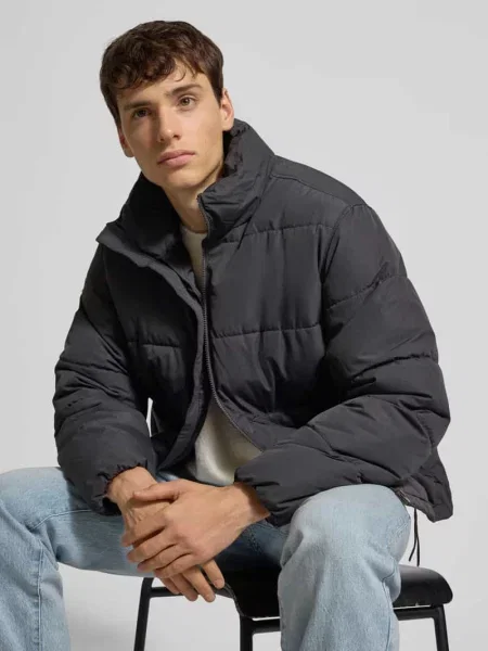 Kurtka puchowa o kroju regular fit ze stójką model PACK' Only & Sons