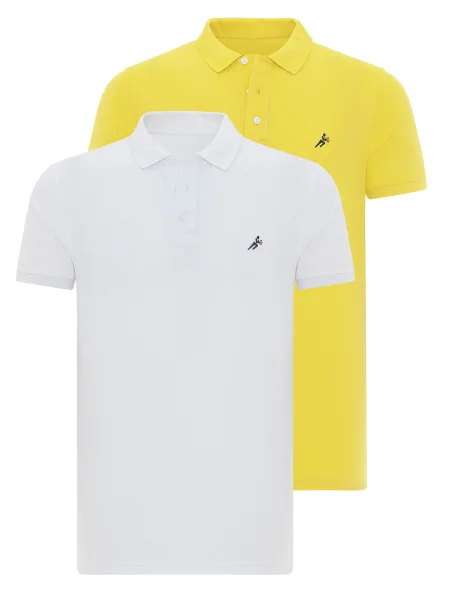 Moxx Paris Tricou Yamal galben alb