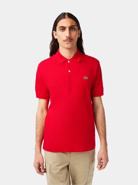 Lacoste Поло червоний