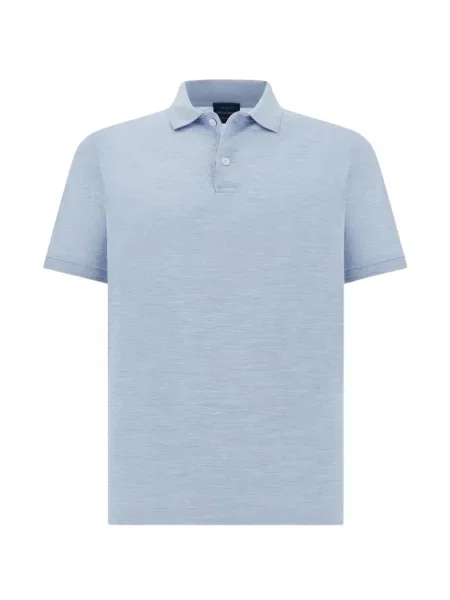 Scurt tricou polo Paul & Shark albastru