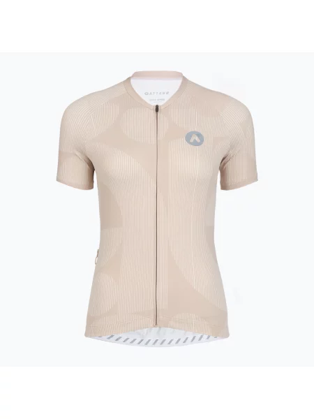 Tricou de ciclism pentru femei ATTABO Vites WMNS brown maro