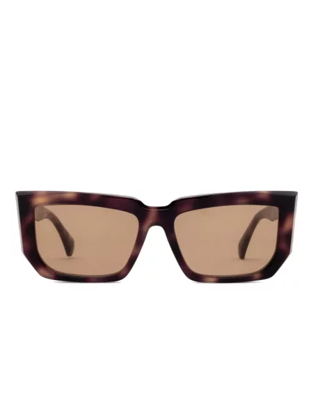 Ochelari de soare pătrați Max Mara Eyewear maro
