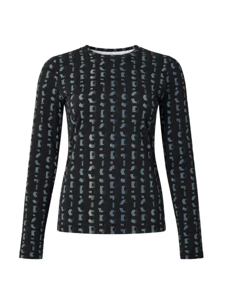 Marc Cain Tricou albastru deschis gri