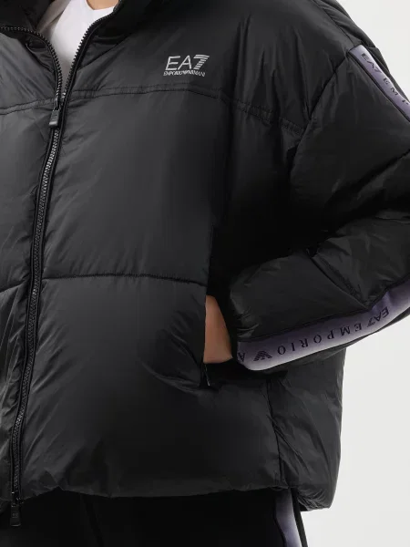 Куртка Ea7 Emporio Armani чорна