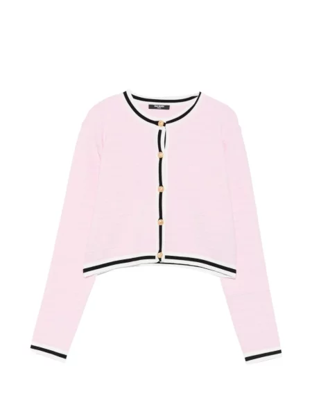 Kardigan dziecięcy Balmain różowy