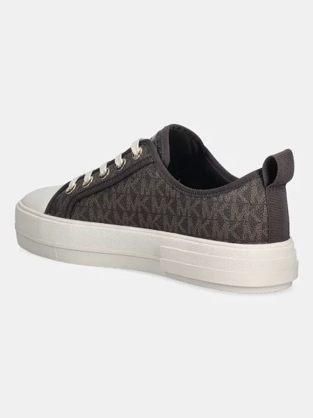 Tenisky MICHAEL Michael Kors Evy Lace Up hnědá
