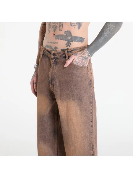 Дънки Daily Paper Washed Shield Amba Jeans Denim XL
