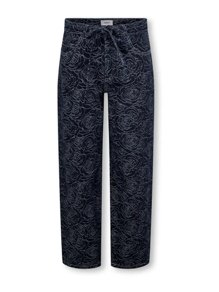 ONLY GIRLS Jeans KOGGianna albastru închis alb