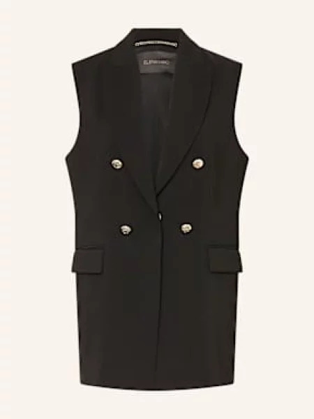 Elena Miro Kamizelka Typu Blezer schwarz czarna