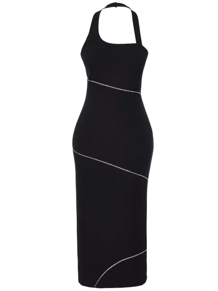 Rochie de seară Trendyol negru