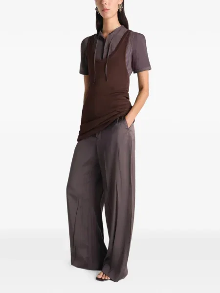 Rochie mini Lemaire de costum maro