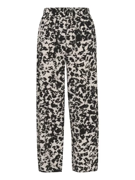 InWear Kalhoty černá bílá