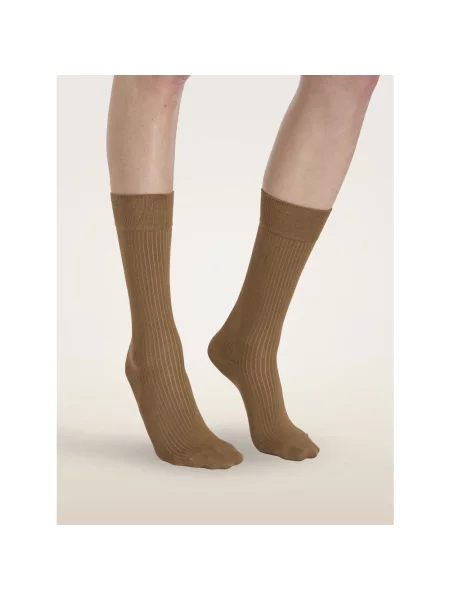 Skarpety Wolford brązowe