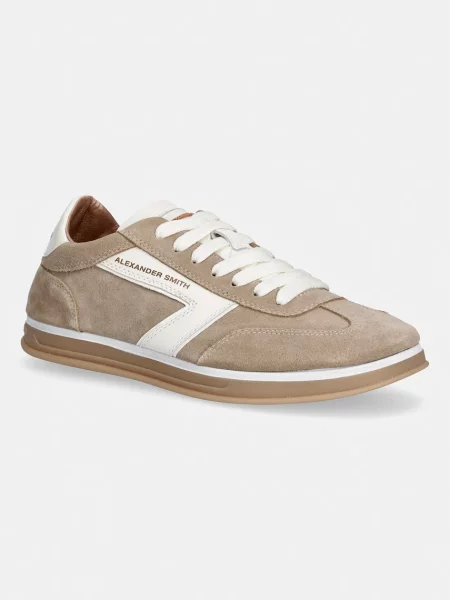 Alexander Smith Thames sneakers pentru femei din piele întoarsă maro