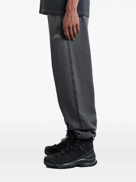 Pantaloni A-cold-wall* cu imagine alergare gri