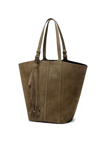 Torba Golden Goose na rese smeđa