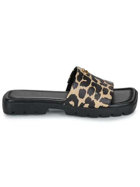 Pantofi Coach cu imagine cu model leopard
