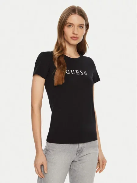 Guess T-Shirt czarny