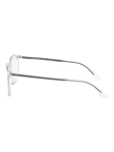 Ochelari de soare pătrați Giorgio Armani alb