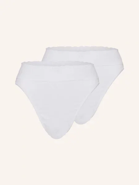 Calida Kalhotky Panty Iconics 2 Kusy V Balení bílá
