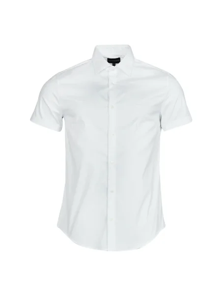 Košeľa Emporio Armani biela