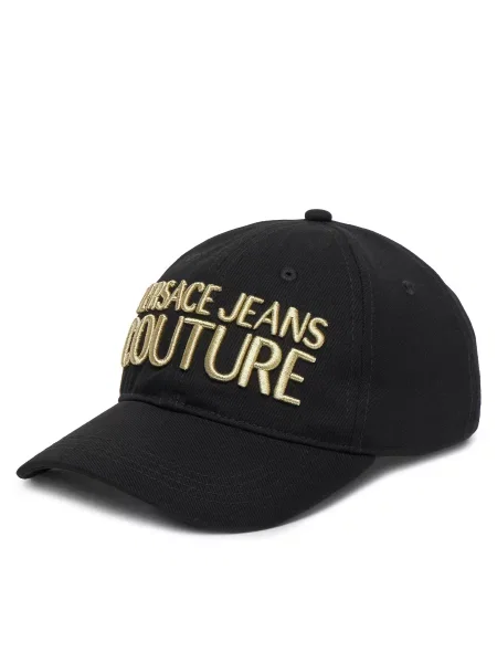 Καπέλο Jockey Versace Jeans Couture μαύρο