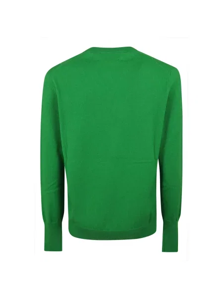 Sweter Ballantyne z kaszmiru zielony