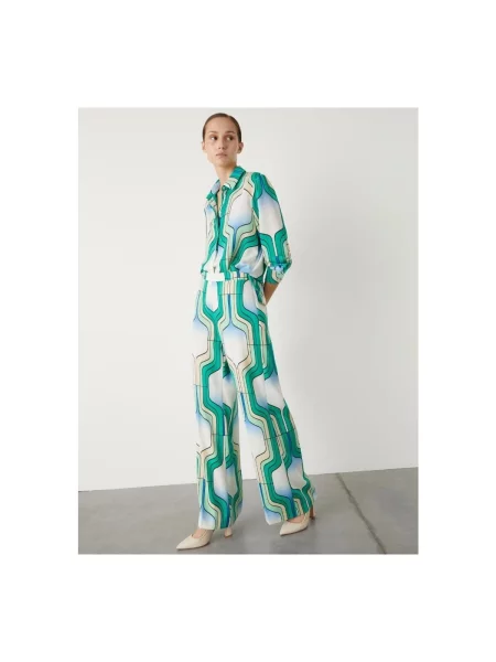 Pantaloni Marella verde