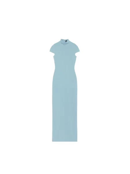 Sukienka maxi Solace London niebieska
